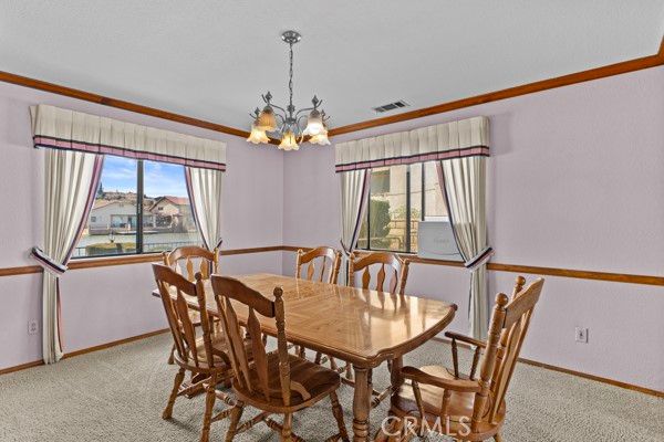 Chandelier, Dining room, Interior
