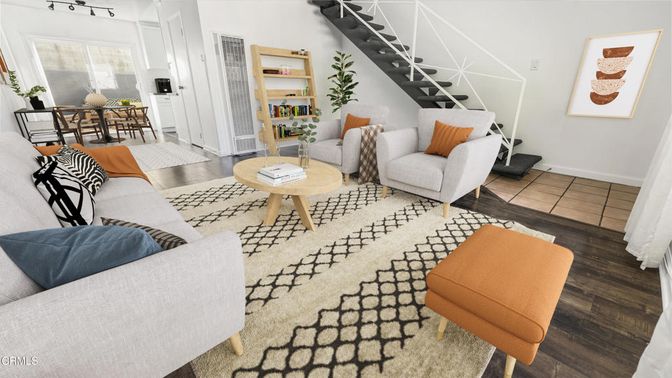Dining room, Interior, Living room, Wood Texture Flooring