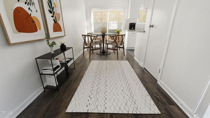 Dining room, Interior, Wood Texture Flooring