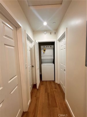 Interior, Recessed Lighting, Utility Closets, Washer, Wood Texture Flooring