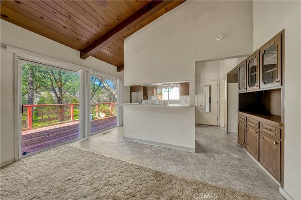 Interior, Kitchen, Recessed Lighting, Wooden Beams, Wooden Ceilings