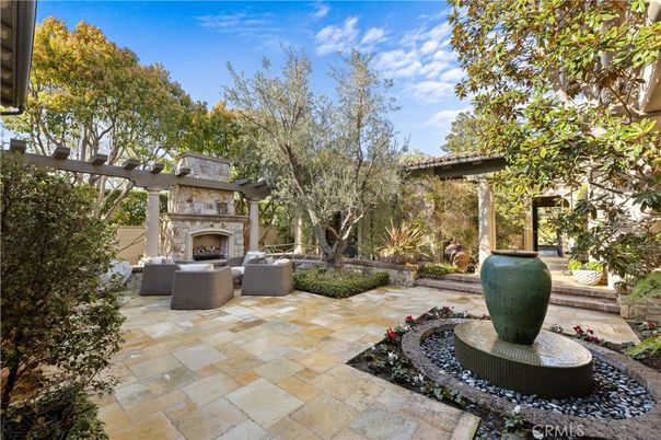 Backyard, Exterior, Fireplace