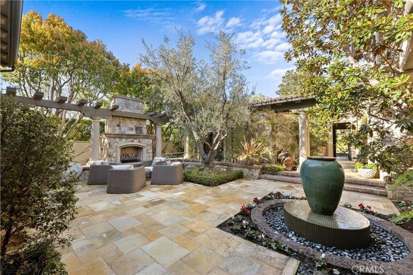 Backyard, Exterior, Fireplace