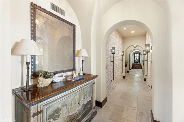 Interior, Recessed Lighting, Stone Walls