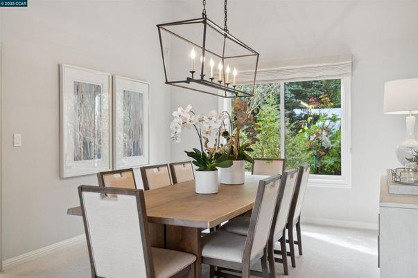 Dining room, Interior, Pendant Lights