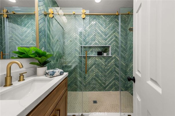 Bathroom, Glass Shower, Interior