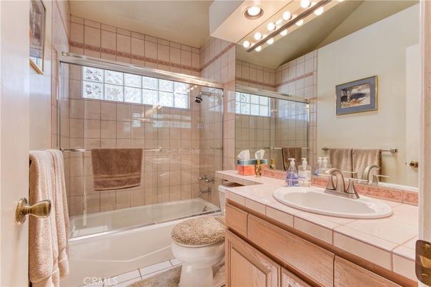 Bathroom, Glass Shower, Interior, Tile Countertops