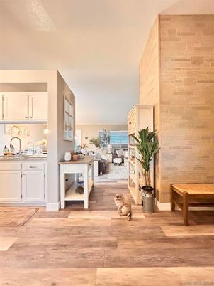 Interior, Kitchen, Water, Wood Texture Flooring