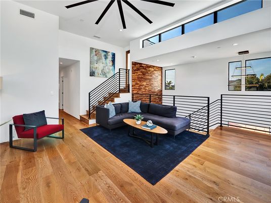 Interior, Living room, Recessed Lighting, Stone Walls, Wood Texture Flooring
