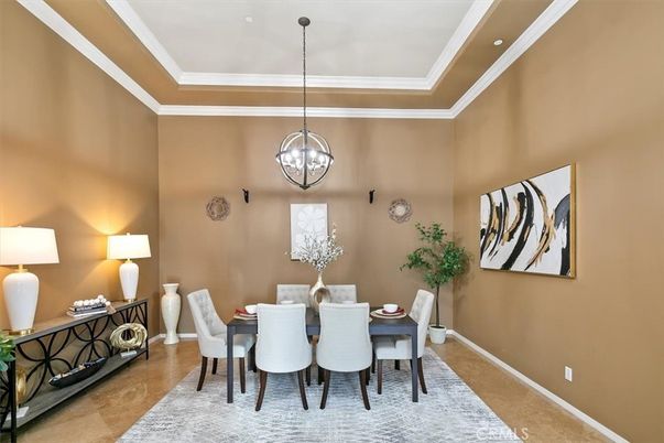Dining room, Interior, Pendant Lights