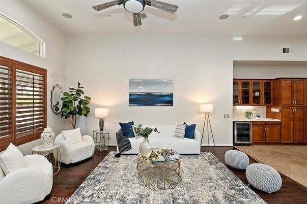 Interior, Kitchen, Living room, Recessed Lighting, Wood Texture Flooring