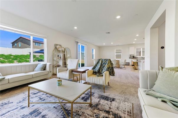 Interior, Kitchen, Living room, Recessed Lighting