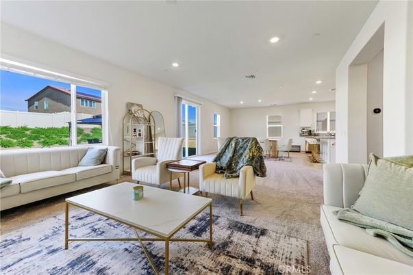 Interior, Kitchen, Living room, Recessed Lighting