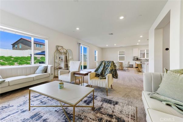 Interior, Kitchen, Living room, Recessed Lighting