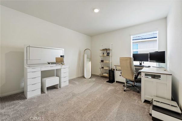 Home Office, Interior, Recessed Lighting