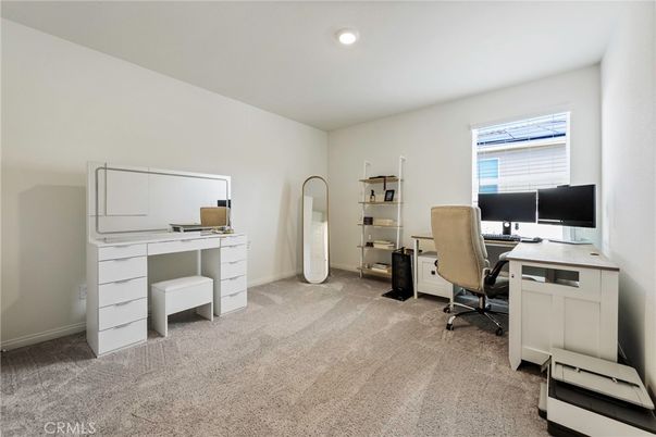Home Office, Interior, Recessed Lighting