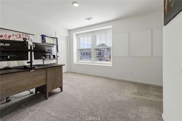 Home Office, Interior, Recessed Lighting