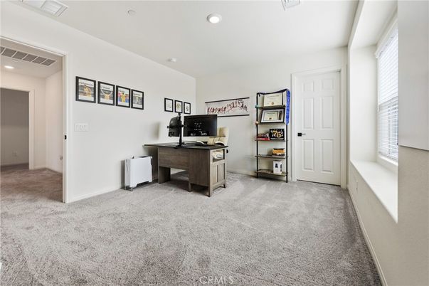 Home Office, Interior, Recessed Lighting