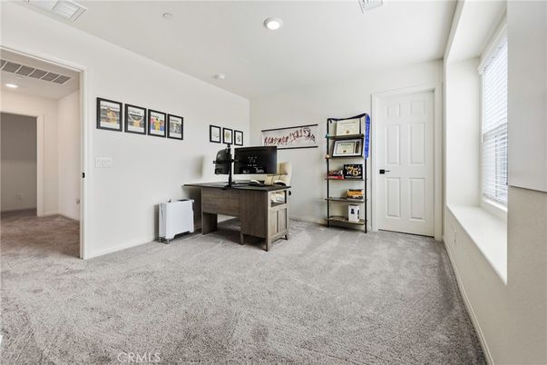 Home Office, Interior, Recessed Lighting