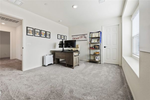 Home Office, Interior, Recessed Lighting