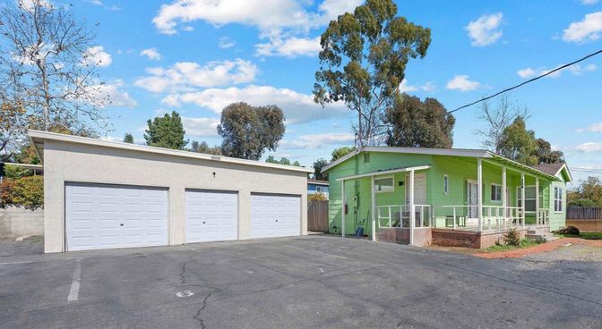 Attached, Detached Garage, Exterior, Facade, Ranch