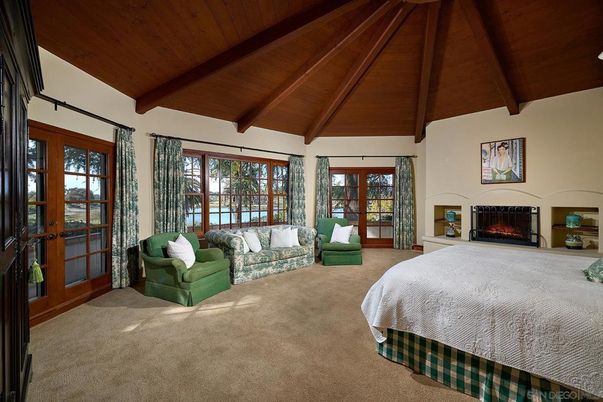 Bedroom, Fireplace, Interior, Wooden Beams, Wooden Ceilings