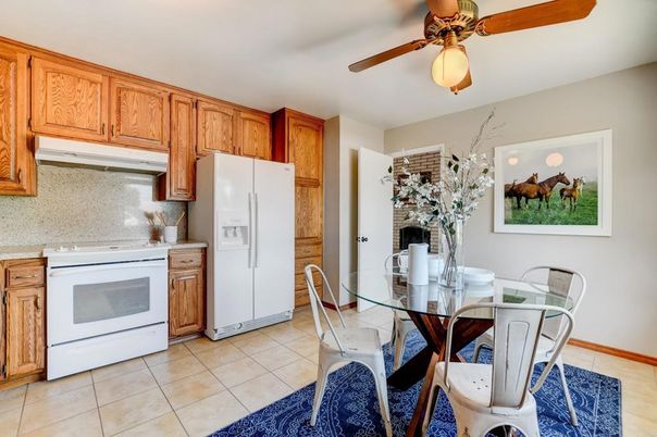 Dining room, Interior, Kitchen