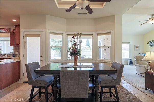 Dining room, Interior, Recessed Lighting