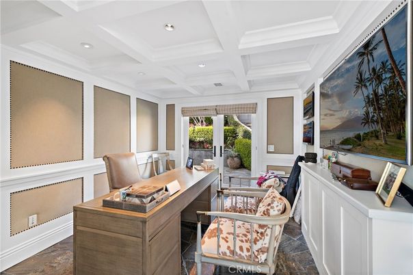 Home Office, Interior, Recessed Lighting