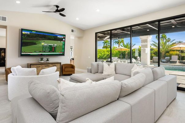 Interior, Living room, Recessed Lighting, Water