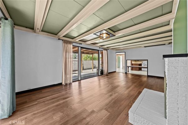 Empty room, Interior, Wood Texture Flooring