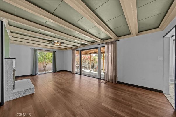 Empty room, Interior, Wood Texture Flooring