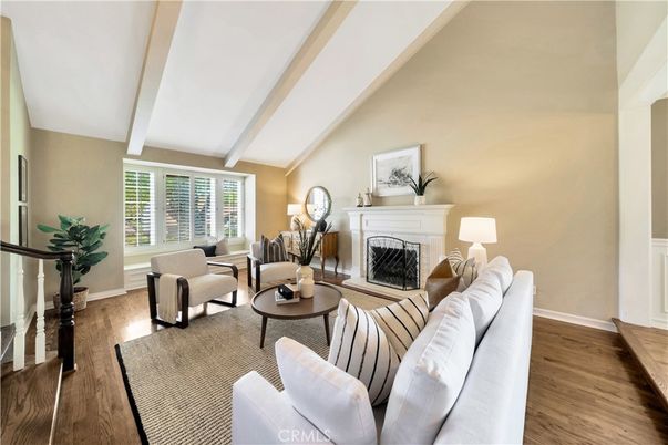 Fireplace, Interior, Living room, Wood Texture Flooring