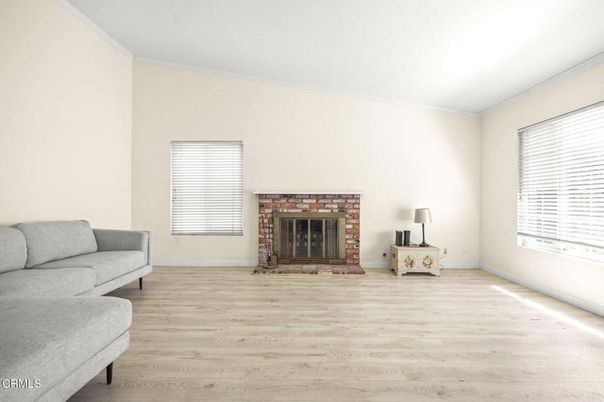 Fireplace, Interior, Wood Texture Flooring