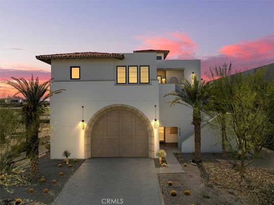 Attached, Exterior, Facade, Spanish Mediterranean