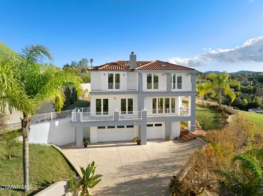 Attached, Backyard, Exterior, Facade, Mediterranean