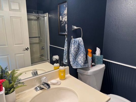 Bathroom, Glass Shower, Interior