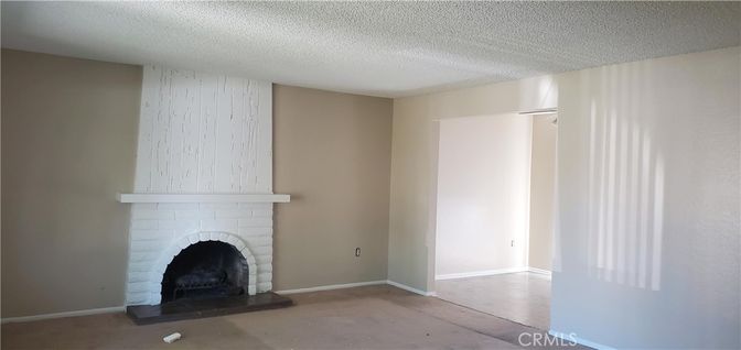 Empty room, Fireplace, Interior