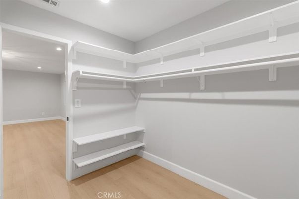 Interior, Recessed Lighting, Walk-in Closets, Wood Texture Flooring