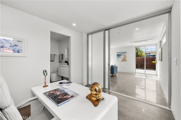 Home Office, Interior, Recessed Lighting