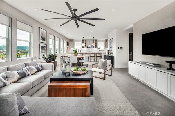 Dining room, Interior, Kitchen, Living room, Pendant Lights, Recessed Lighting