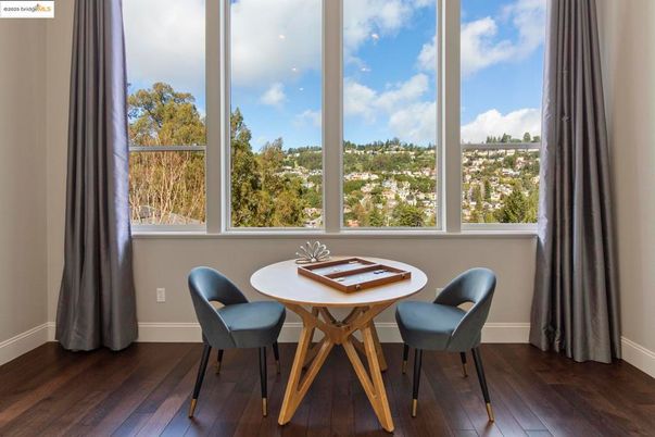 Dining room, Interior, Wood Texture Flooring