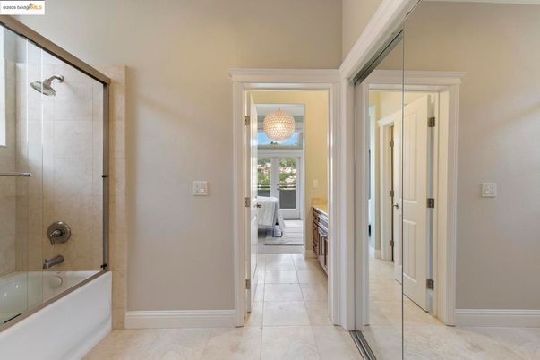 Bathroom, Chandelier, Interior
