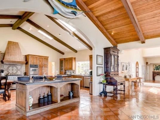 Interior, Kitchen, Recessed Lighting, Wooden Beams, Wooden Ceilings