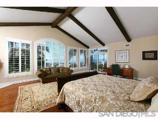 Bedroom, Interior, Wooden Beams, Wood Texture Flooring