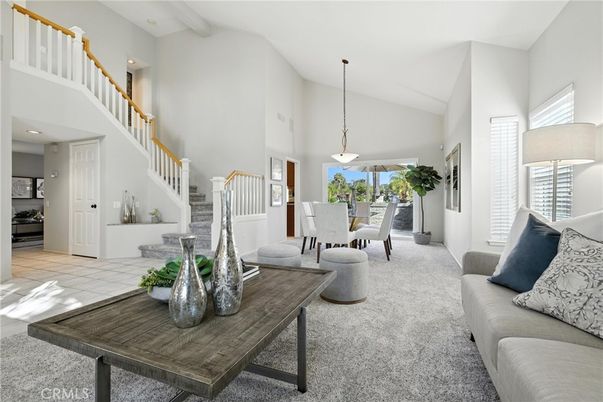 Dining room, Interior, Living room, Pendant Lights, Recessed Lighting