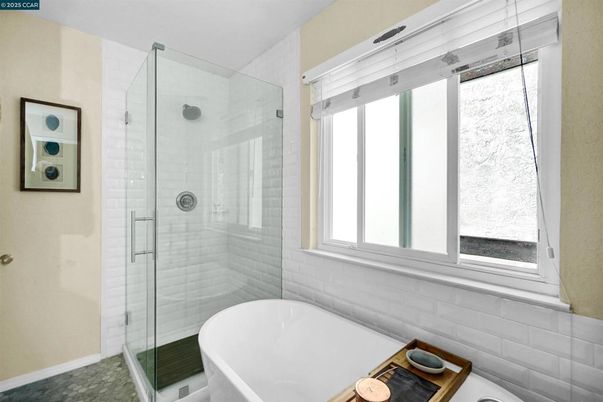Bathroom, Free Standing Baths, Glass Shower, Interior