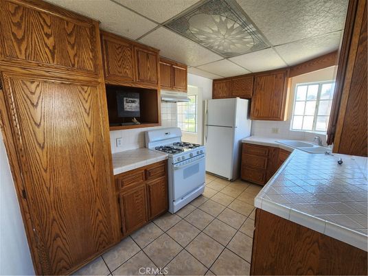 Interior, Kitchen, Tile Countertops