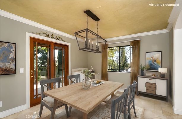 Dining room, Interior, Pendant Lights