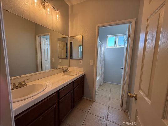 Bathroom, Dual Sink Vanities, Interior, Tile Countertops